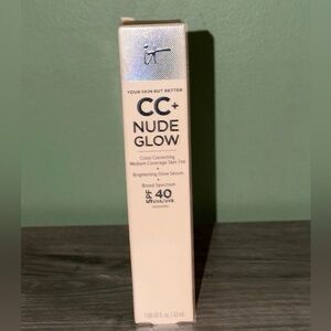 IT Cosmetics CC + Nude Glow with SPF, Tan Warm
